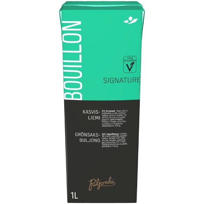Овощной бульон Puljonki® Signature 1 л тетра