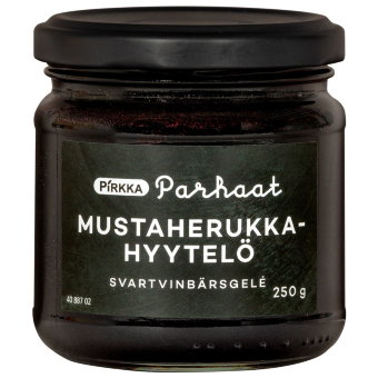 Желе из черной смородины Pirkka 250 гр