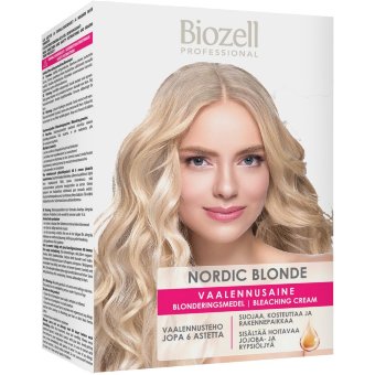 Профессиональный отбеливатель для скандинавских блондинок Biozell Nordic Blonde Professional