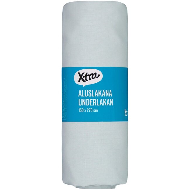 Простыня Xtra Uni 150x270 см, светло-серая