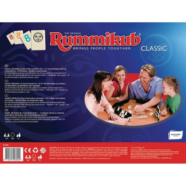 Настольная игра Rummikub Настольная игра Rummikub
