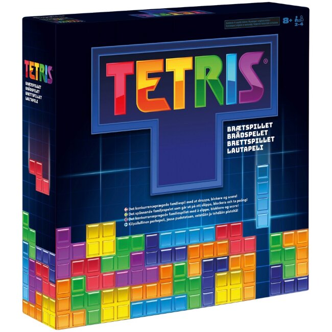 Настольная стратегическая игра Tetris для семей DK/NO/SE/FI Настольная стратегическая игра Tetris для семей DK/NO/SE/FI