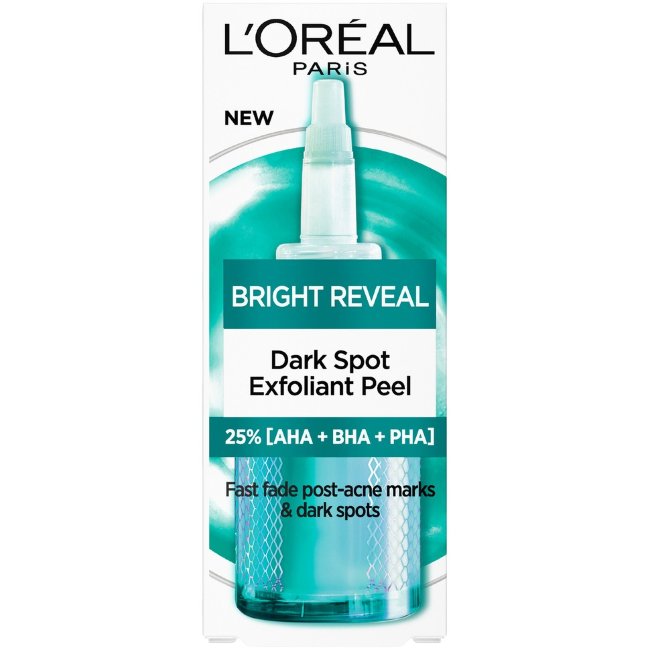 Пилинг-эксфолиант для устранения темных пятен L'Oréal Paris Bright Reveal Niacinamide 25 мл
