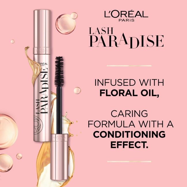 Тушь для ресниц L'Oréal Paris Lash Paradise Black 6 мл Тушь для ресниц L'Oréal Paris Lash Paradise Black 6 мл