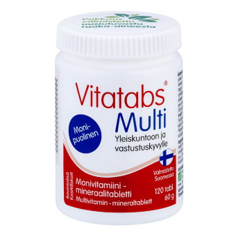 Витаминно-минеральный комплекс Vitatabs Multi 120 таблеток Hankintatukku Витаминно-минеральный комплекс Vitatabs Multi 120 таблеток Hankintatukku