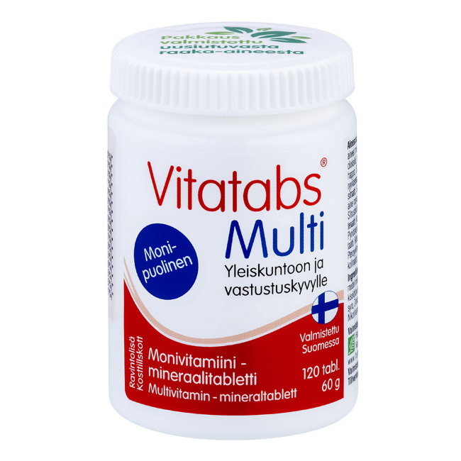 Витаминно-минеральный комплекс Vitatabs Multi 120 таблеток Hankintatukku