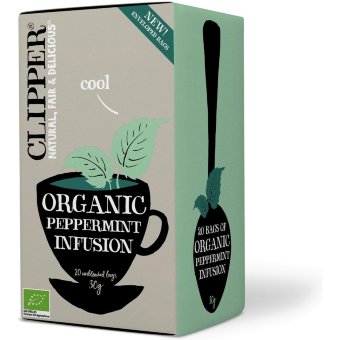 Мятный чай органический Clipper 30 г 20 пак