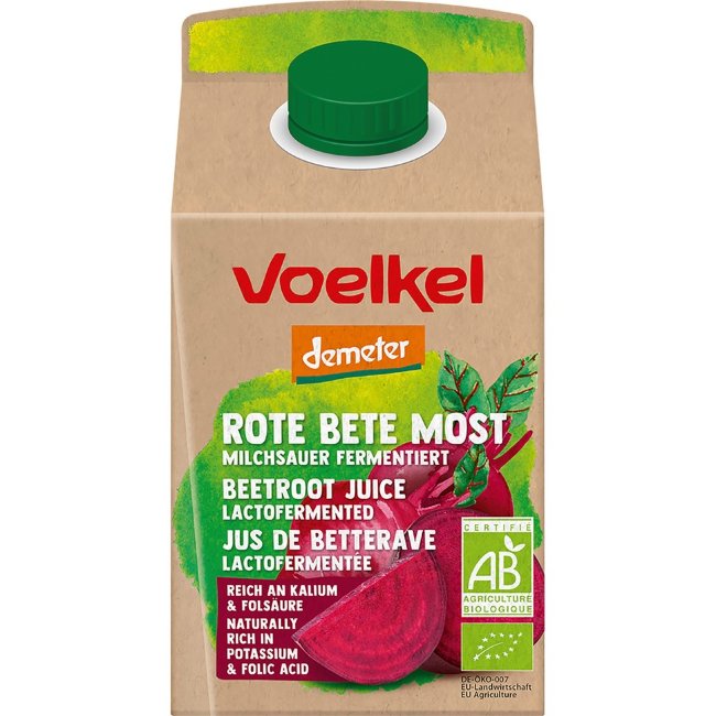 Красный свекольный сок Voelkel 0,5 л