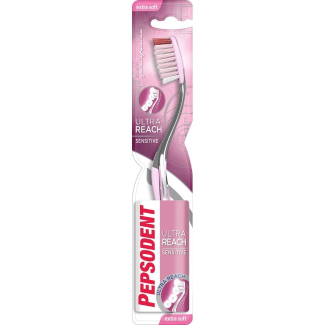 Зубная щетка (ультра мягкая) Pepsodent Ultra Reach Sensitive 1 шт