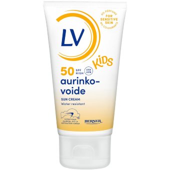 Солнцезащитный детский гипоаллергенный крем LV SPF50 75 мл