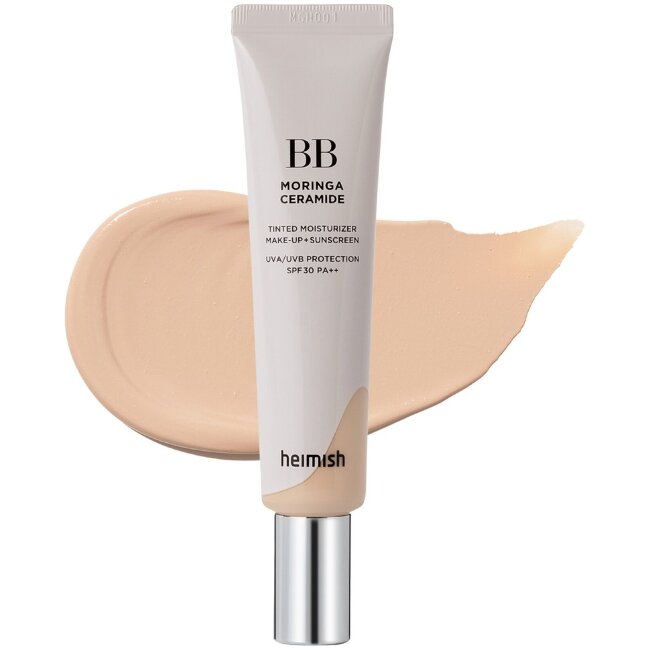 BB-крем с морингой и керамидами Heimish SPF30 – светло-бежевый BB-крем с морингой и керамидами Heimish SPF30 – светло-бежевый