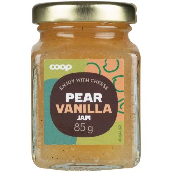 Грушево-ванильный джем Coop 85 гр