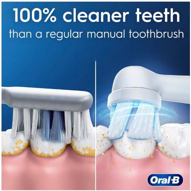 Электрическая зубная щетка Oral-B iO2 Calm Pink с дорожным футляром Электрическая зубная щетка Oral-B iO2 Calm Pink с дорожным футляром