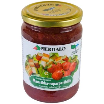 Варенье Meritalo земляника, ревень 410 гр