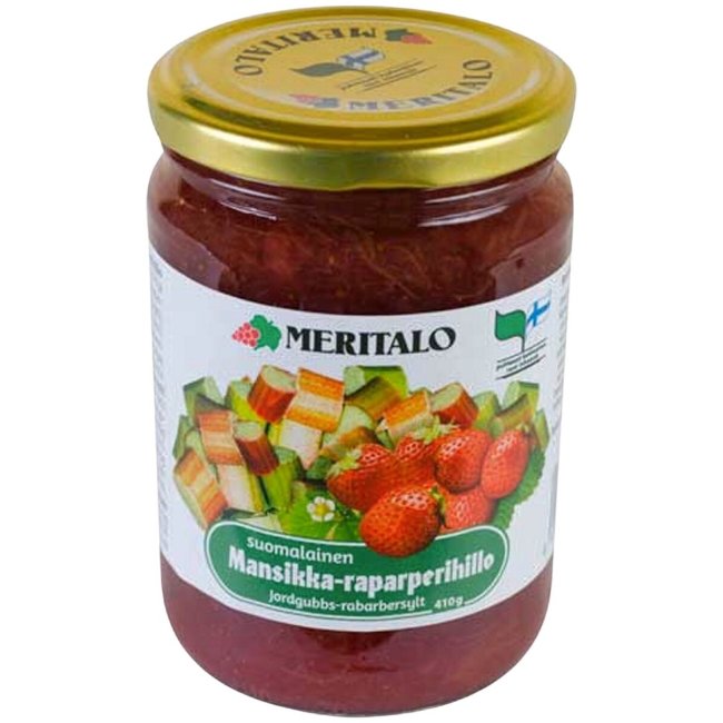 Варенье Meritalo земляника, ревень 410 гр