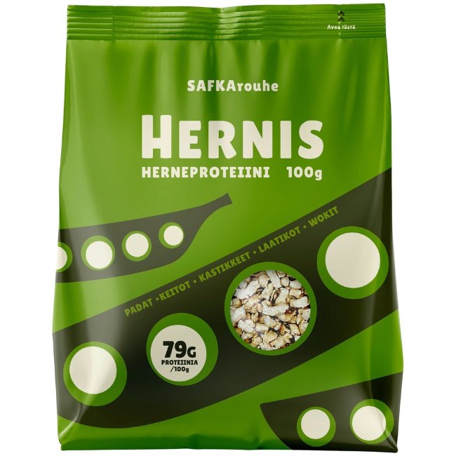 Хлопья из горохового протеина Hernis 100 гр