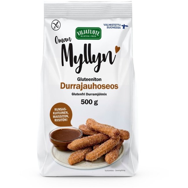 Безглютеновая мучная смесь Durrajauhoseos Virtasalmen Viljatuote 500 гр