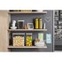 Контейнер для хранения Rotho Premium Loft 1,0 л квадратный прозрачный Контейнер для хранения Rotho Premium Loft 1,0 л квадратный прозрачный