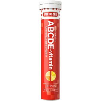 Мультивитамины шипучие с лимоном Friggs ABCDE 20 табл