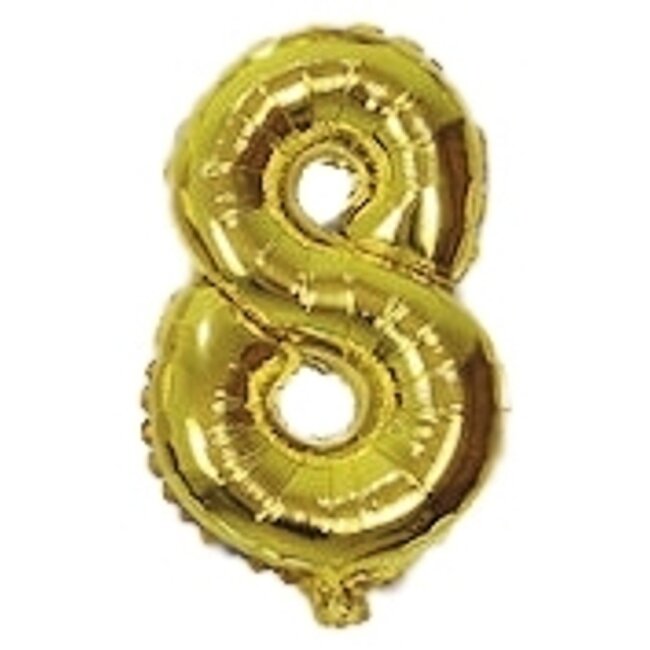 Фольгированный шар Decorata Party цифра 8 Фольгированный шар Decorata Party цифра 8