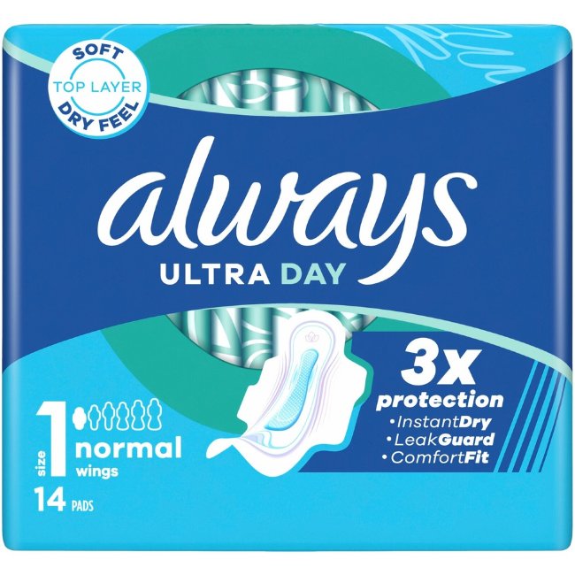 Гигиенические прокладки Always Ultra Normal 1 Wings 14 шт
