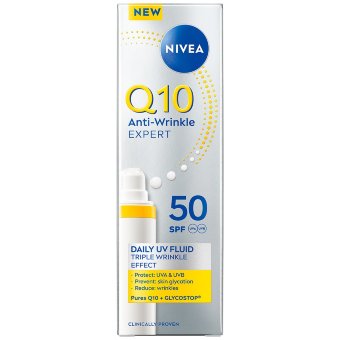 Дневной крем-флюид NIVEA Q10 Anti-Wrinkle Expert с SPF 50 40 мл