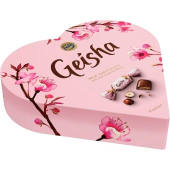 Шоколадные конфеты Geisha 225 гр Сердце Шоколадные конфеты Geisha 225 гр Сердце