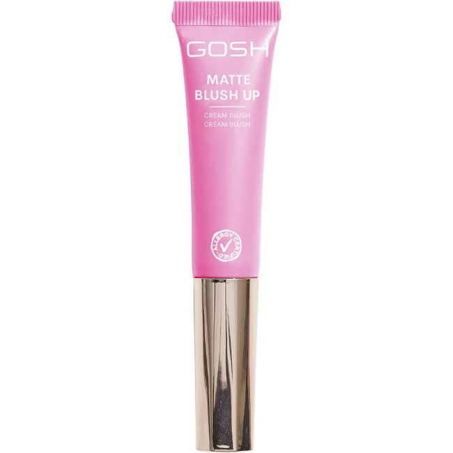 Матовые румяна Gosh Matte Blush Up, горячий розовый, 14 мл