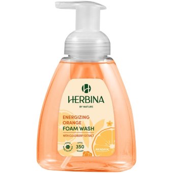 Пенное мыло Herbina 300 мл Energizing Orange
