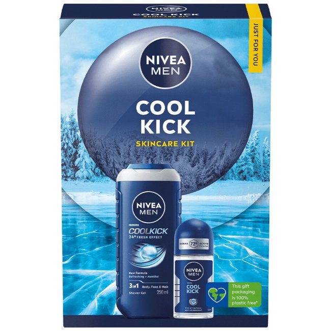 Подарочный набор NIVEA MEN Cool Kick 2025 (включает 2 продукта)