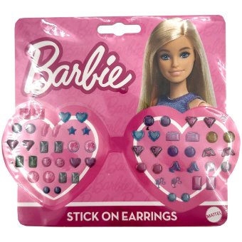 Серьги-наклейки Barbie