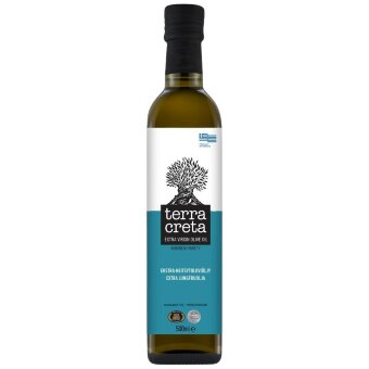 Оливковое масло Terra Creta Perinteinen Extra-neitsytoliiviöljy 500 мл