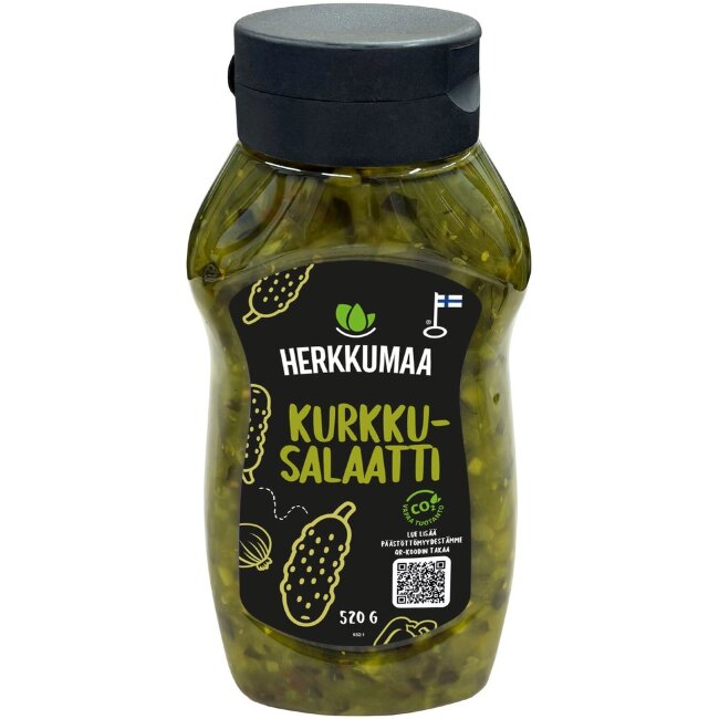 Огуречный салат Herkkumaa 520 гр Огуречный салат Herkkumaa 520 гр