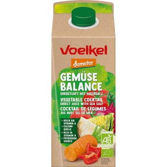 Овощной баланс Voelkel Demeter 750 мл органический овощной сок