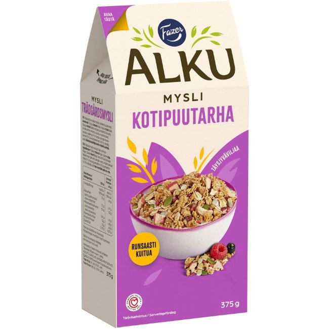 Мюсли Fazer Alku Kotipuutarhamysli 375 гр