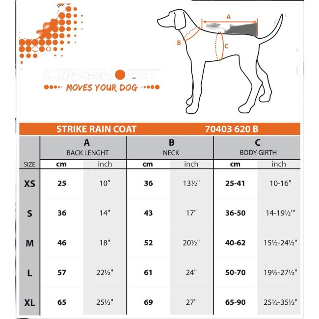 Куртка-дождевик для собак Icepeak Pet Strike Размер S светло-зеленая
