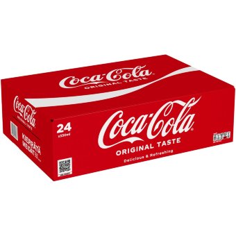 Напиток Coca-Cola Original Taste (уп 24 шт) 0,33 л