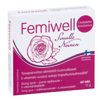Витамины Femiwell для женщин 60 таблеток Hankintatukku (цена по акции)