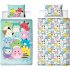 Детский комплект постельного белья Squishmallows 150x210+50x60 см