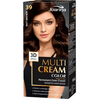 Постоянная краска для волос Joanna Multi Cream 39 Nut brown