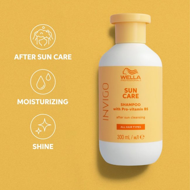Шампунь после солнца для очищения Wella Professionals Invigo Sun Care 300 мл