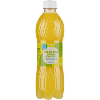 Безсахарный концентрат напитка Coop со вкусом пина колада 0,5 л