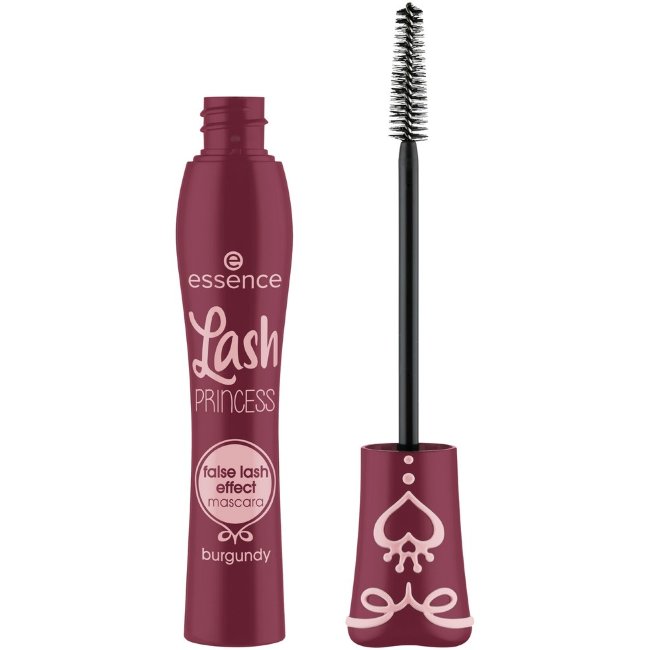 Тушь для ресниц essence Lash PRINCESS с эффектом накладных ресниц, бордовая, 12 мл