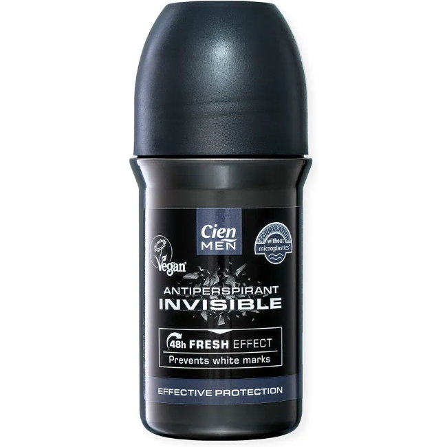 Дезодорант шариковый Cien Men invisible 50 мл
