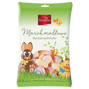 Маршмэллоу Зайчики и утята Favorina 200 гр Маршмэллоу Зайчики и утята Favorina 200 гр