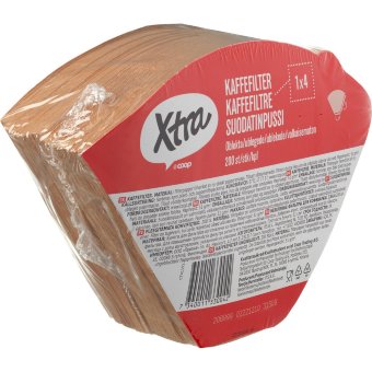 Фильтры для кофеварки X-tra №4 200 шт