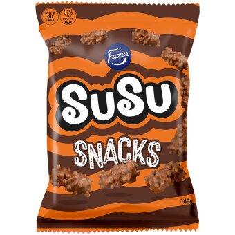 Шоколадные снеки Fazer Susu Snacks 160 гр