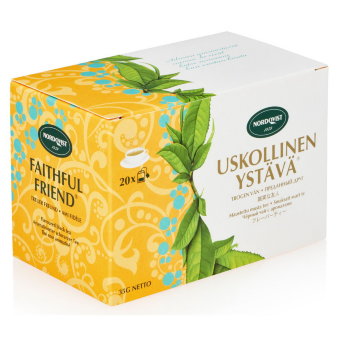 Чай Nordqvist черный Uskollinen Ystava 20 шт Чай Nordqvist черный Uskollinen Ystava 20 шт