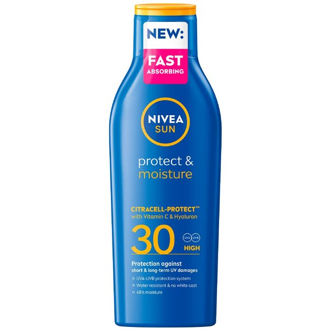 Солнцезащитный лосьон Nivea SUN SPF30 200 мл