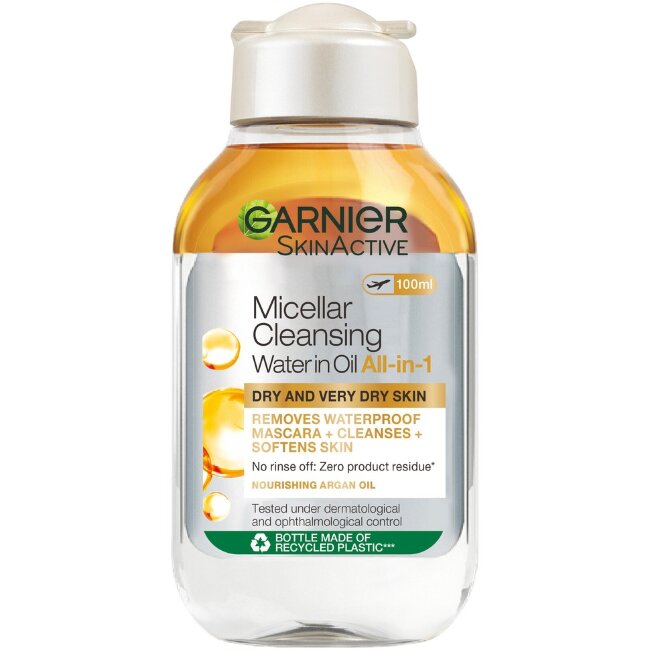 Мицеллярная вода Garnier Skin Active с маслом арганы 100 мл Мицеллярная вода Garnier Skin Active с маслом арганы 100 мл